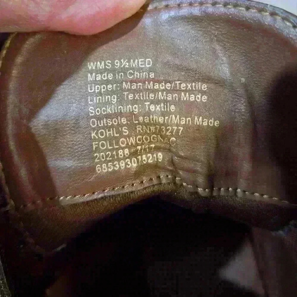 SO Authentic American Heritage Womens Ankle Combat Boots Sweater Lace Up Tan - Picture 13 of 16